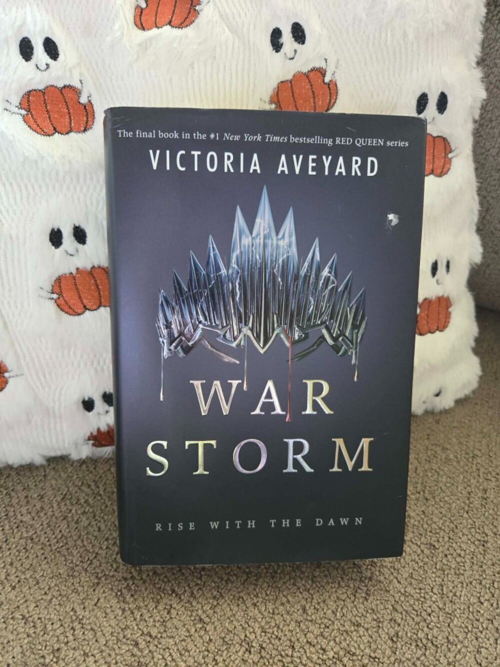 The Red Queen Series Final Installment "War Storm" Book